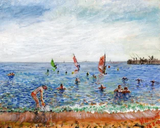 Strand von Poblenou, Barcelona, 2002